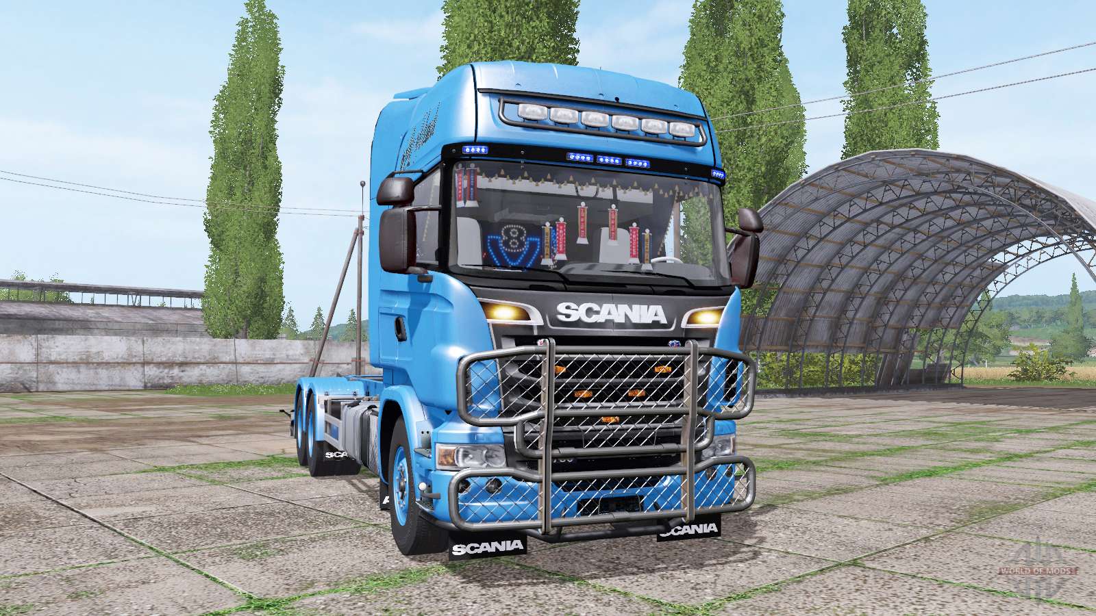 Scania R730 V8 Topline Hooklift V1 0 4 5 Para Farming 9720