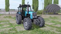 MTZ-1221 Biélorussie bleu pour Farming Simulator 2017