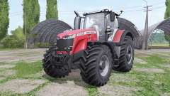 Massey Ferguson 8740 S Michelin v2.0 für Farming Simulator 2017