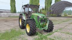 John Deere 5075M loader mounting für Farming Simulator 2017