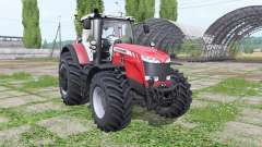 Massey Ferguson 8727 wheel configurations pour Farming Simulator 2017