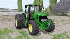 John Deere 7530 Premium dual rear für Farming Simulator 2017