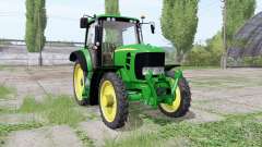 John Deere 7430 Premium narrow tires pour Farming Simulator 2017