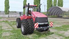 Case IH Steiger 370 double wheels pour Farming Simulator 2017