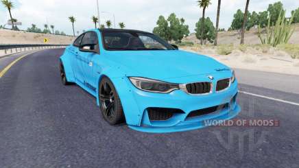 BMW M4 coupe (F82) v2.0 pour American Truck Simulator