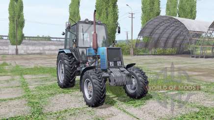 Belarus MTZ 1025 bleu pour Farming Simulator 2017