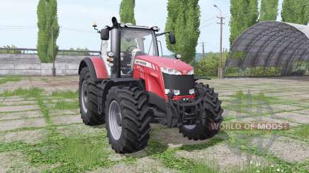 Massey Ferguson 8737 red pour Farming Simulator 2017