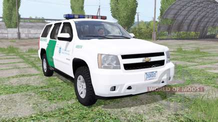 Chevrolet Tahoe (GMT900) 2007 US Border Patrol pour Farming Simulator 2017