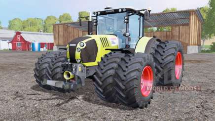 CLAAS Arion 650 roues jumelées pour Farming Simulator 2015