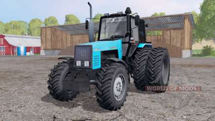 MTZ 1221В.2-la Biélorussie deux roues pour Farming Simulator 2015