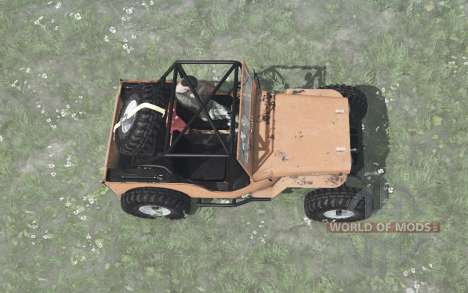 Jeep CJ-2A für Spintires MudRunner