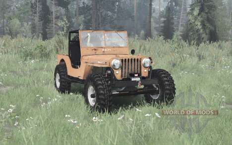 Jeep CJ-2A für Spintires MudRunner