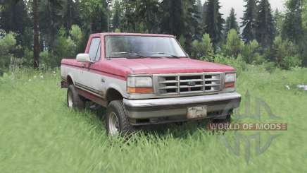 Ford F-150 Regular Cab XLT 1992 pour Spin Tires