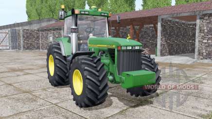 John Deere 8400 more realistic pour Farming Simulator 2017